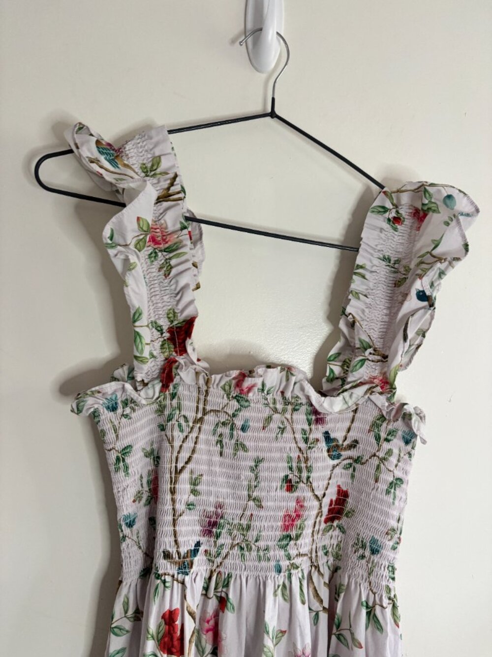 Hill House x Diane Hill Ellie Limited Edition Floral Midi A-Line Nap Dress - Picture 5 of 13